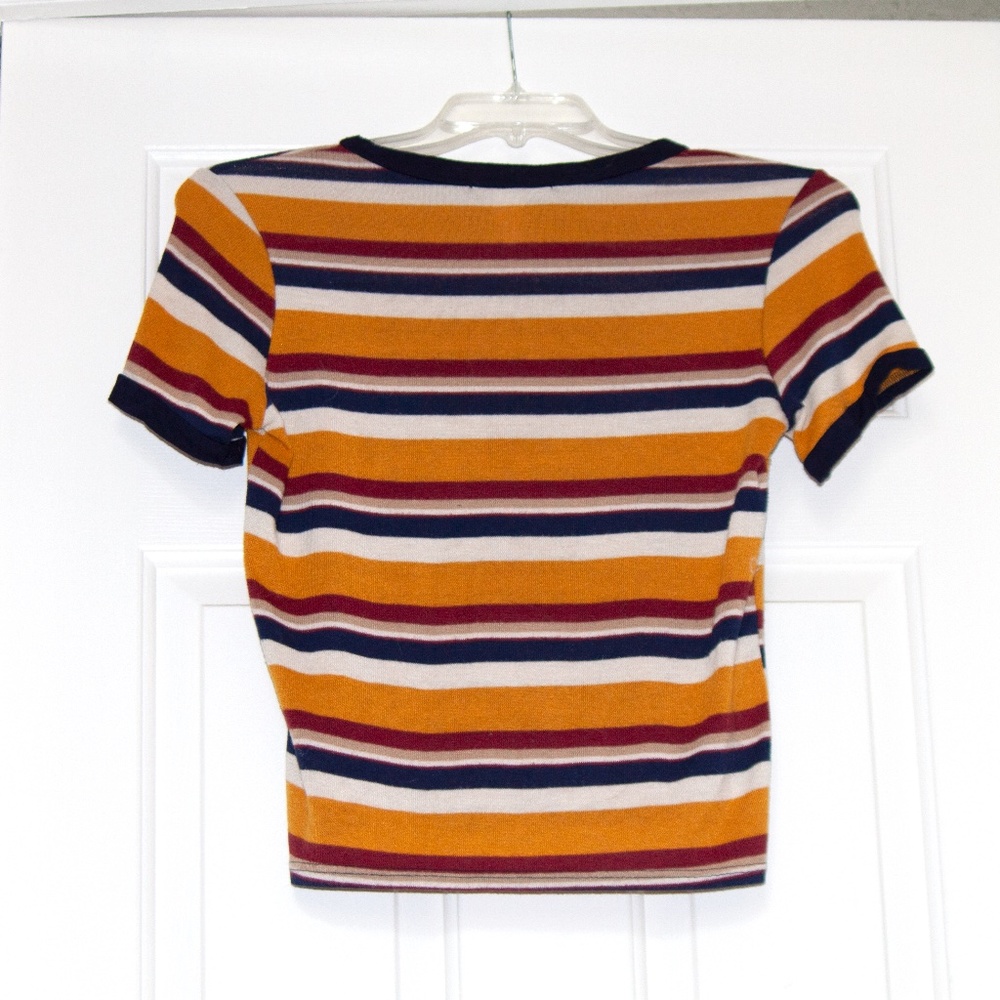 Striped Ringer Tee - Picture 4 of 4